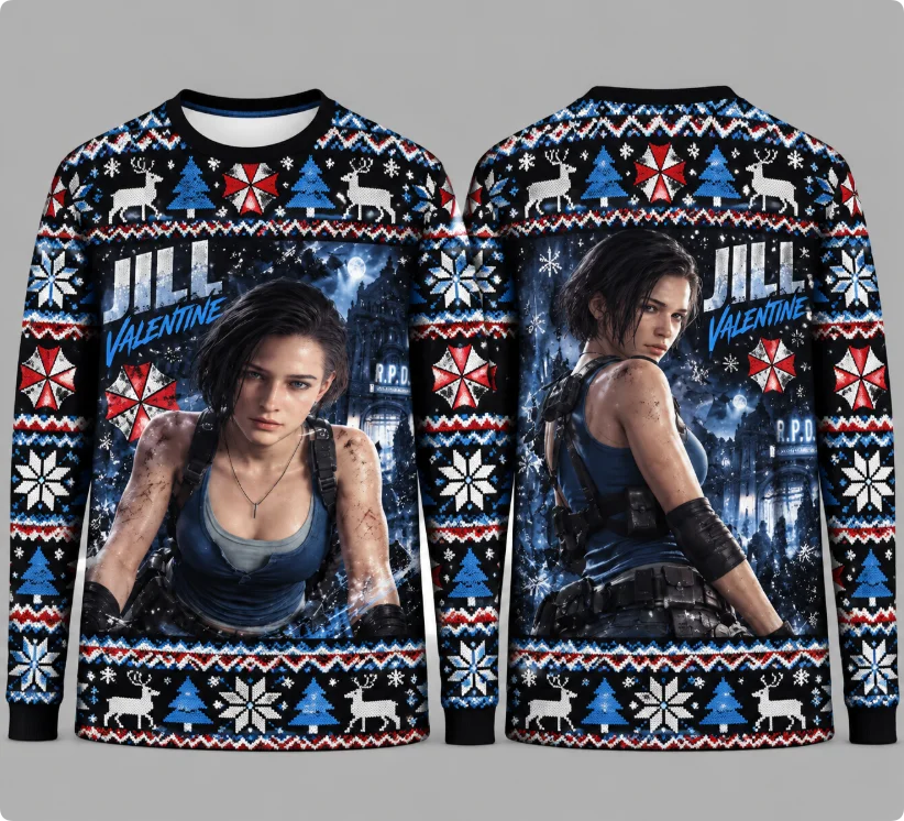 Sudadera con estampado de pers - Party Games For Christmas reseña y precio