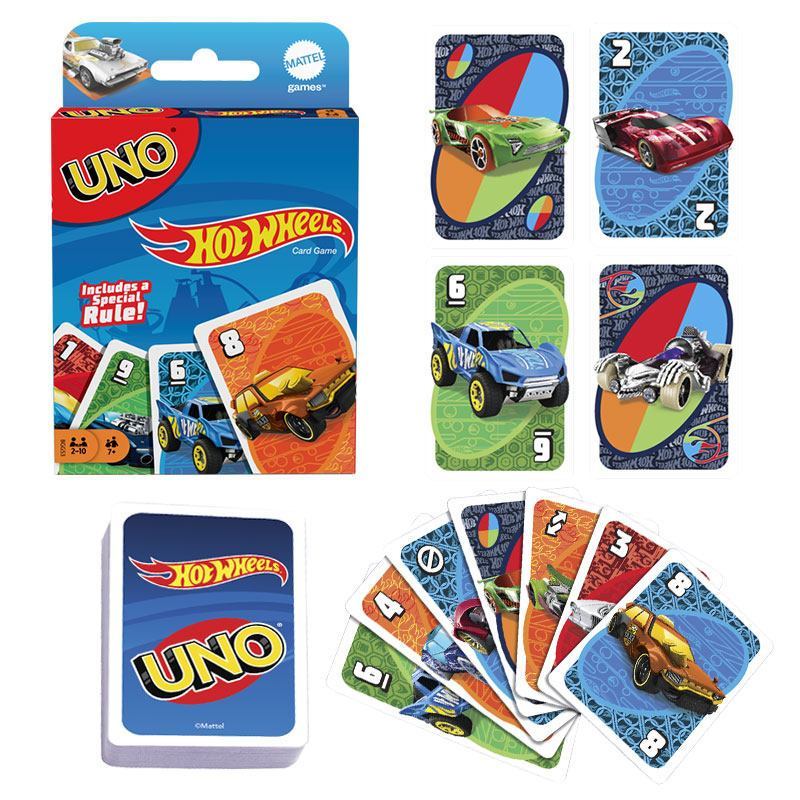 Juego de cartas UNO Hot Wheels - Party Games Night reseña y precio